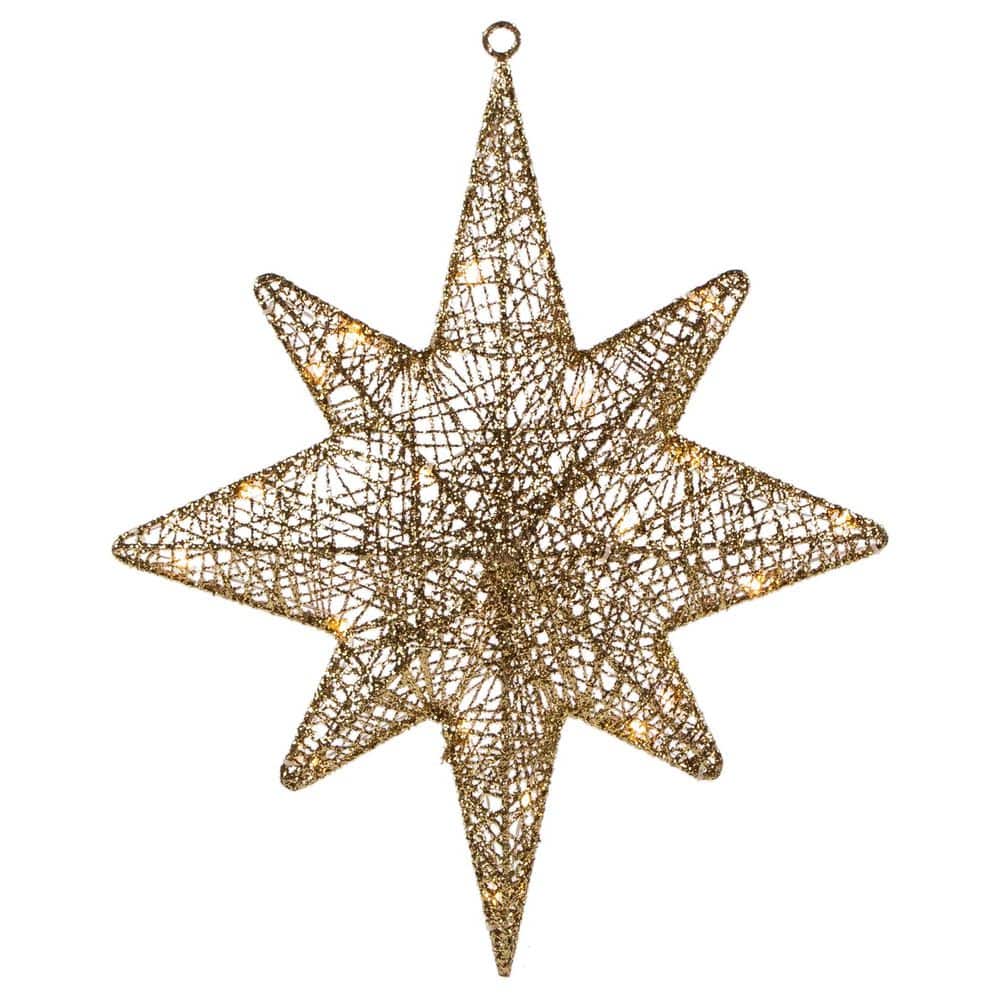 "LED Lighted Hanging Bethlehem Star Outdoor Christmas Decoration-22""-Warm White" price history on PriceWatchPro