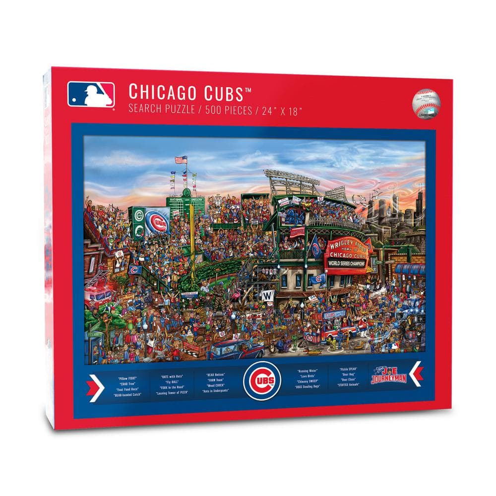 Chicago Cubs 12 3D Mascot Puzzle – Wrigleyville Sports