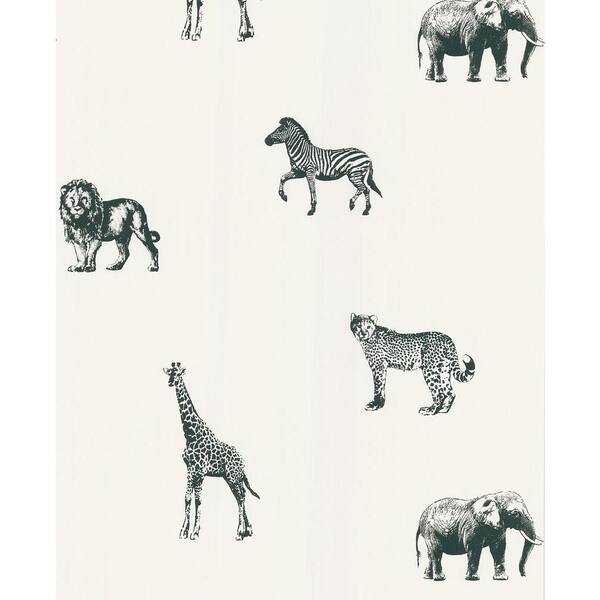 National Geographic 56 sq. ft. Safari Wallpaper