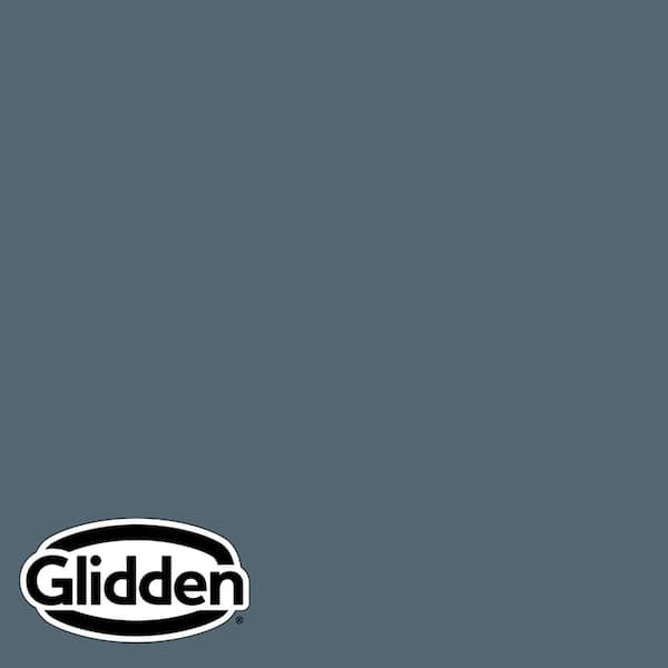 Glidden Premium 5 gal. #PPG1153-6 Silent Night Satin Exterior Latex Paint