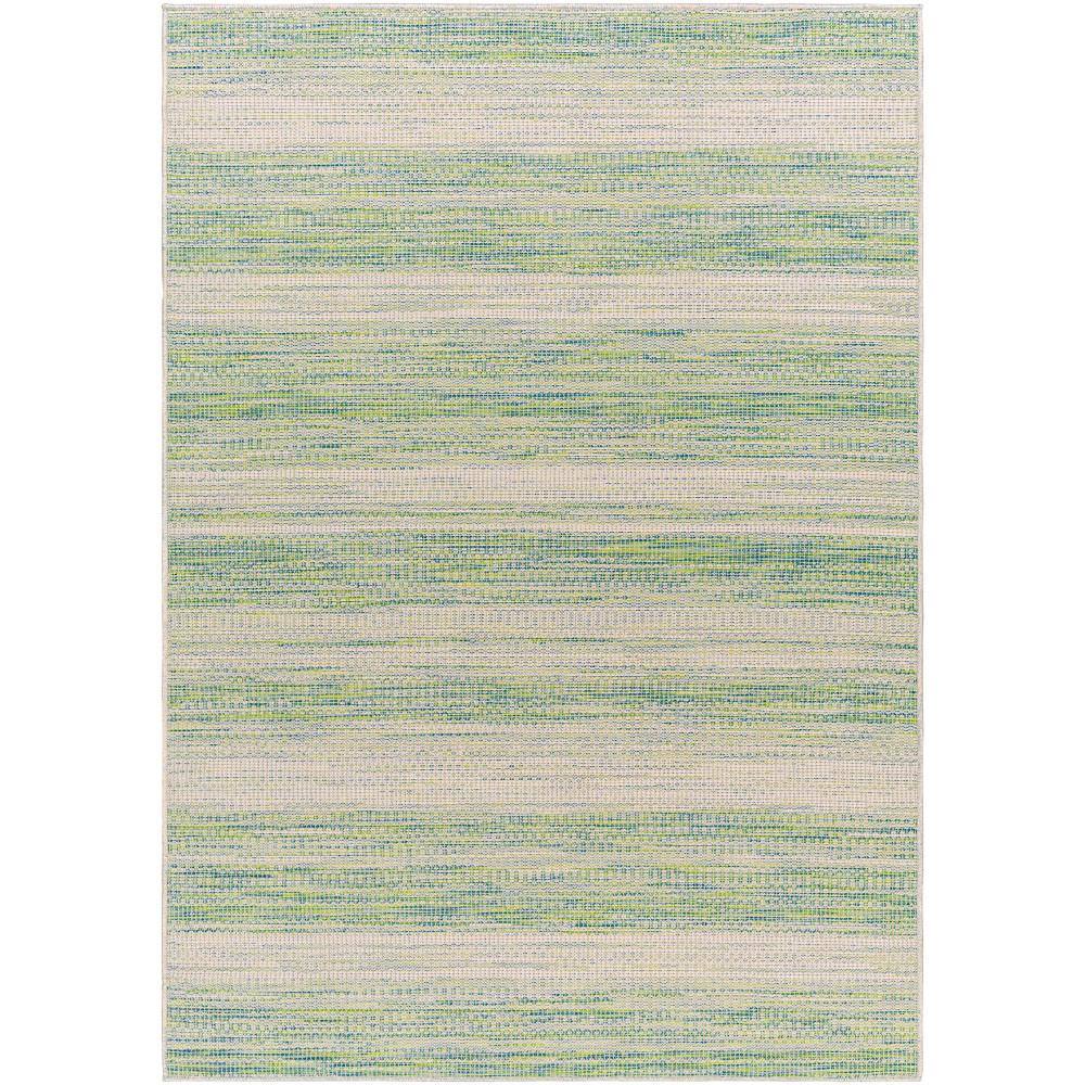 Artistic Weavers Hampton Green/Cream Tribal 5 ft. x 7 ft. Indoor