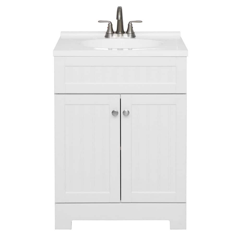  eclife Bathroom Under Sink Vanity Cabinet, Pedestal