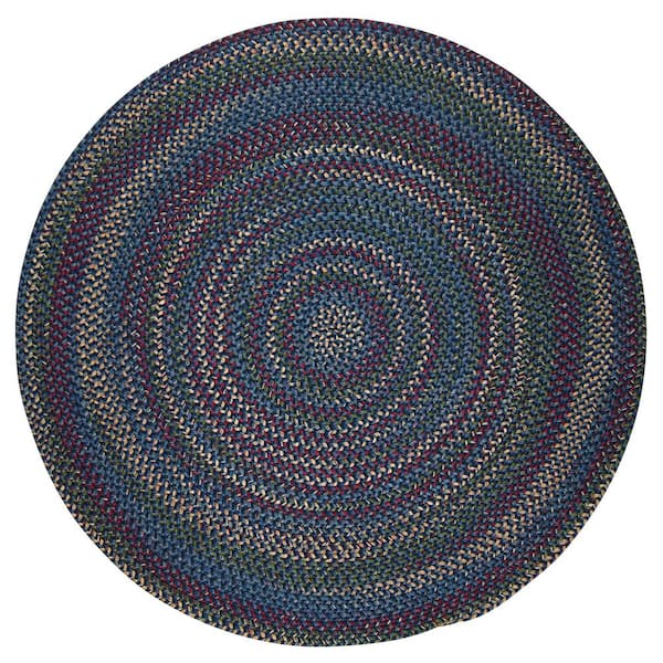 Worley Navy 10 ft. Round Indoor Area Rug