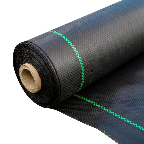 Unbranded Garden Landscape Fabric Weed Barrier Heavy Duty 6ftx100ft Geotextile Under Gravel Tarp Prevents Weeds