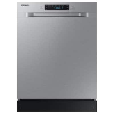 24 in. Front Control Tall Tub Dishwasher in Stainless Steel with Stainless Steel Tub, ADA Compliant, 52 dBA