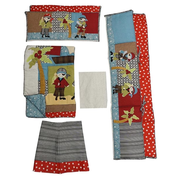 pirate crib bedding