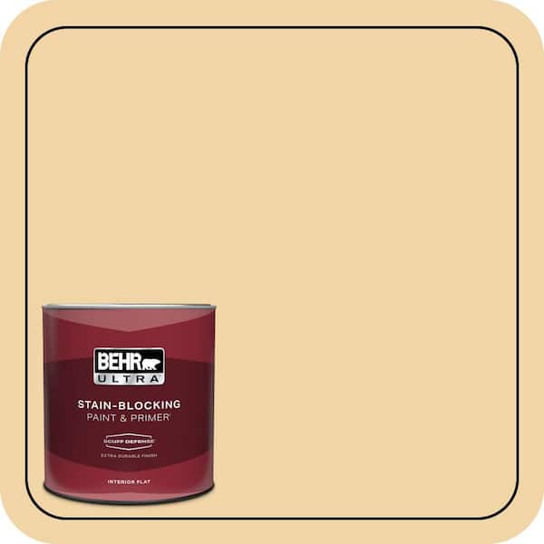 BEHR ULTRA 1 qt. #PMD-93 Garbanzo Bean Extra Durable Flat Interior Paint & Primer
