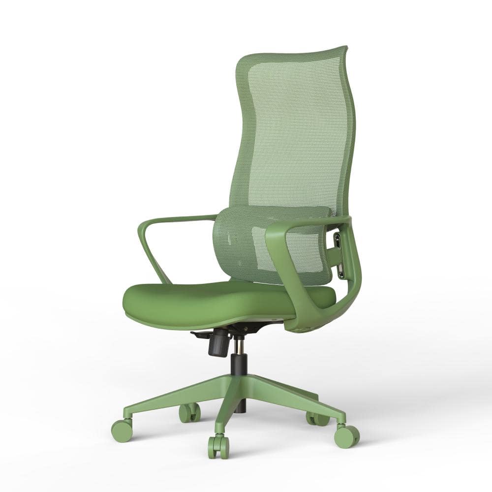 Green Ergonomic Colorful Office Chair 300lb Computer Chair with
