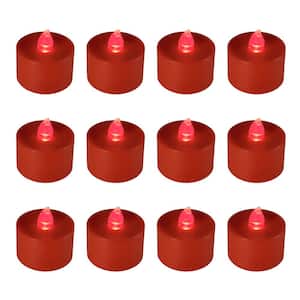 Red LED Tealights (Box of 12)