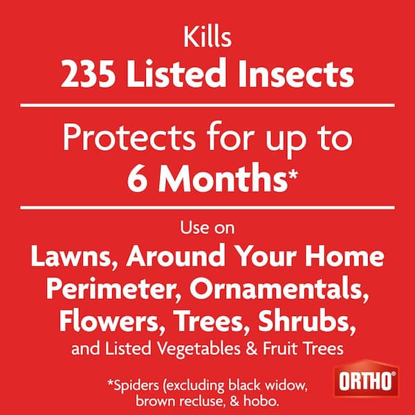 Bug B-gon Lawn and Landscape Insect Killer Ready-to-Spray 32 oz. Outdoor Ant, Flea, Tick, Mosquito and Spider Killer