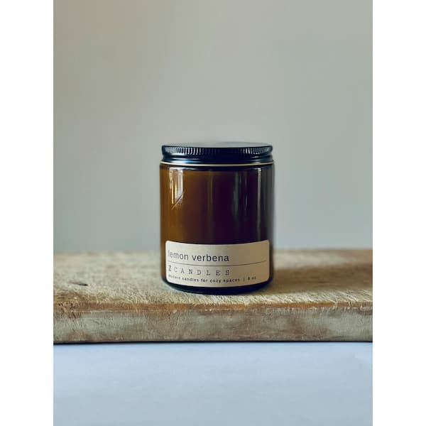 Lemon Verbena, Amber Jar Candle 8 oz.
