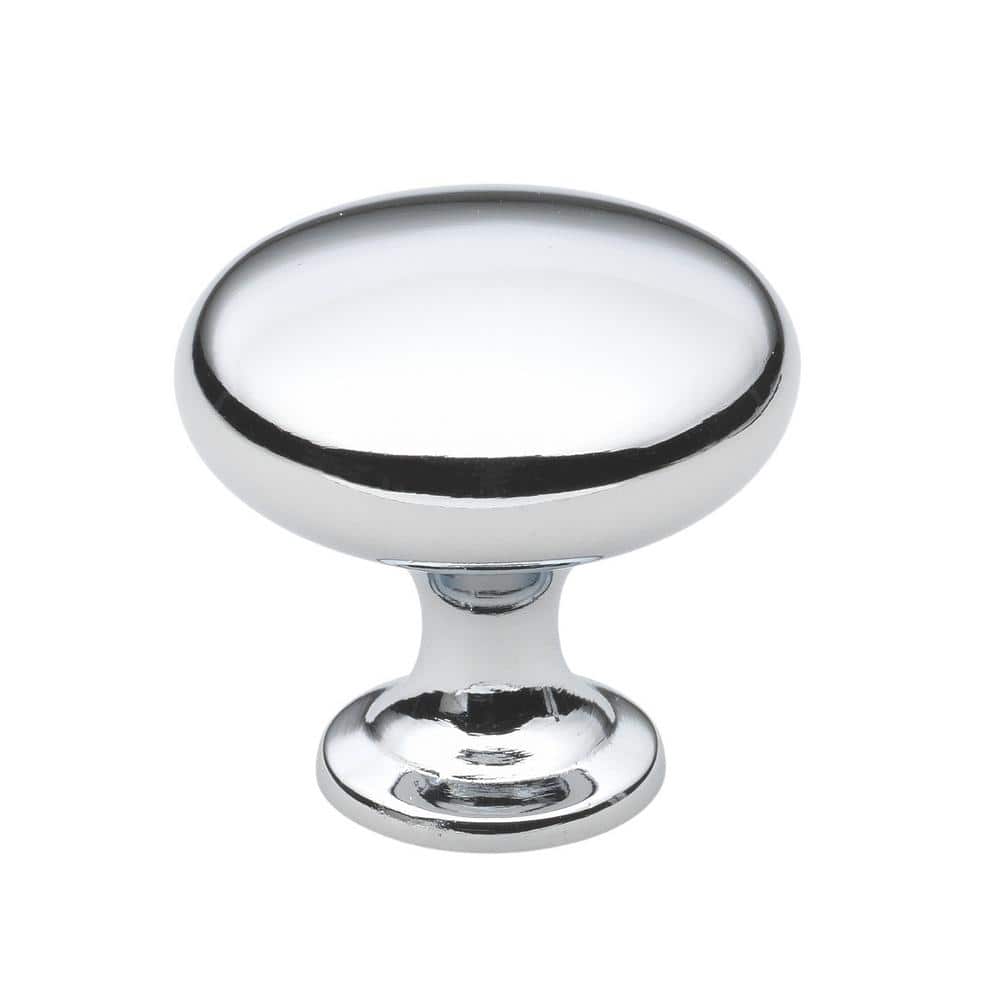 1-1/8 in. Polished Chrome Classic Round Cabinet Knob (10-Pack) price history on PriceWatchPro