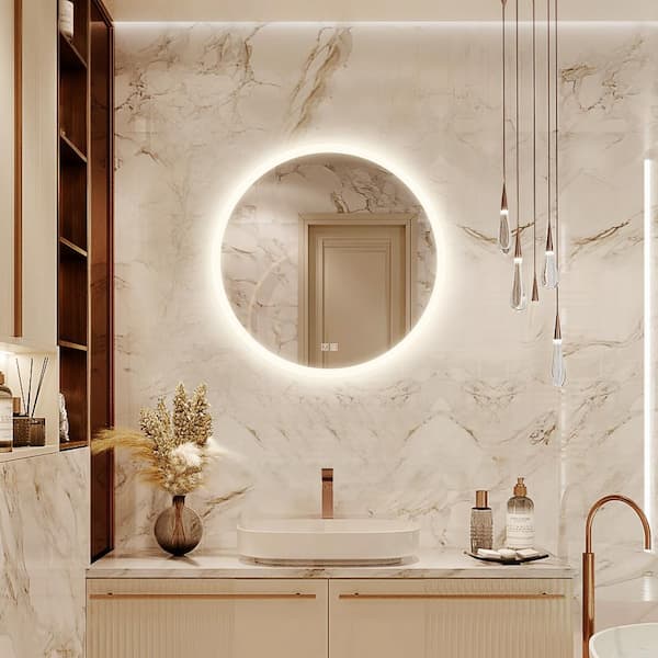 Bathroom Cabinet Wall Mounted Bathroom Sink Cabinet with Led