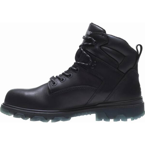 Water Resistant Shoe Winter Snow Work Boots Mens Genuine Leather 6'' Lace Up 061 