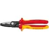 KNIPEX 8 in. 1000-Volt Insulated Cable Shears with Comfort Grip