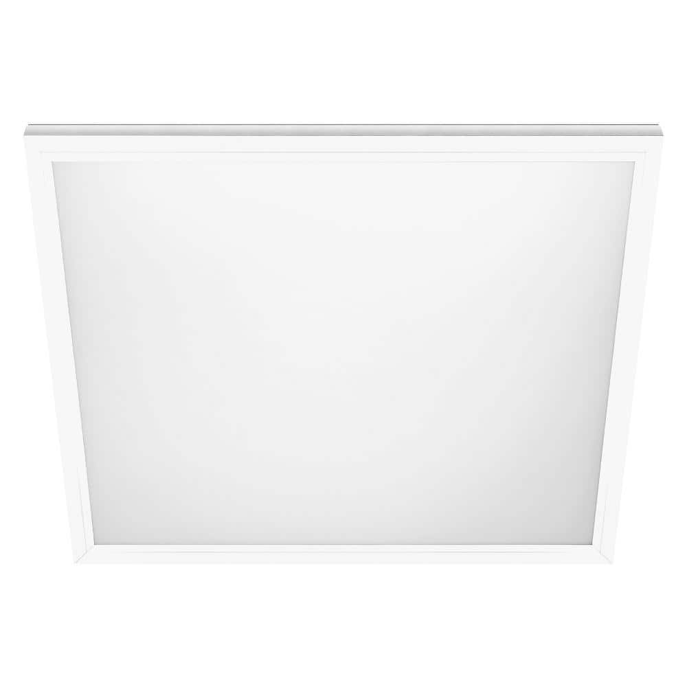 1-Pack 2 ft. x 2 ft. 4250 Lumens Non-Dimmable Integrated LED Flat Panel Cei