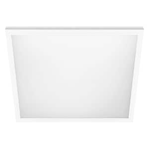 2 ft. x 2 ft. 4250 Lumens Integrated LED Flat Panel Light with Color Change 5CCT Non-Dimmable White Ceiling Flush Mount