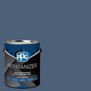 1 gal. PPG1163-6 Blue Fjord Semi-Gloss Exterior Paint