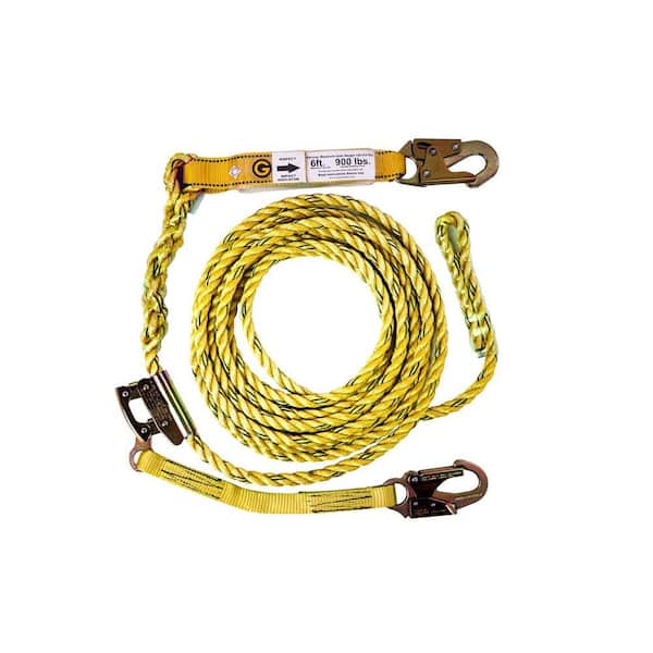 Guardian Fall Protection 50 ft. Rooftop Safe-Tie Bucket Kit 00815