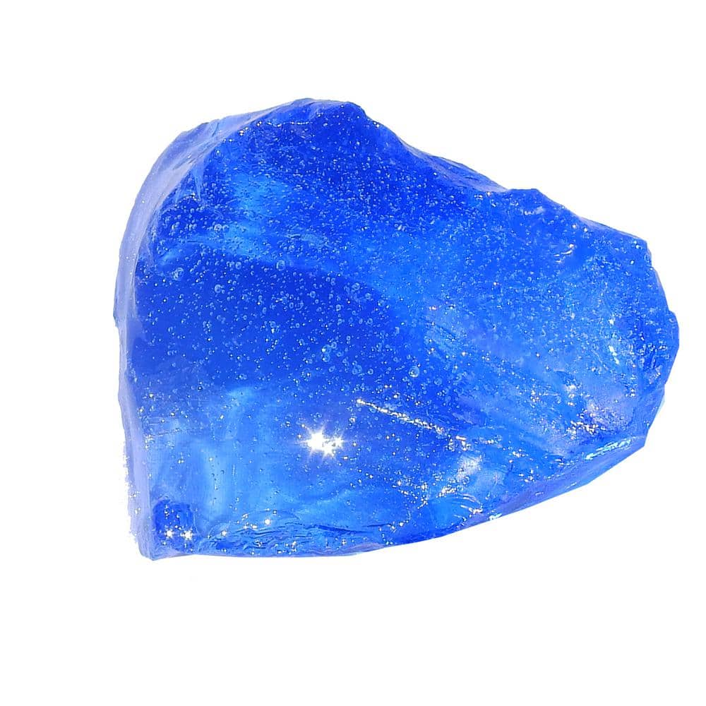 Bahama Blend Blue and Aqua Recycled Landscape Glass