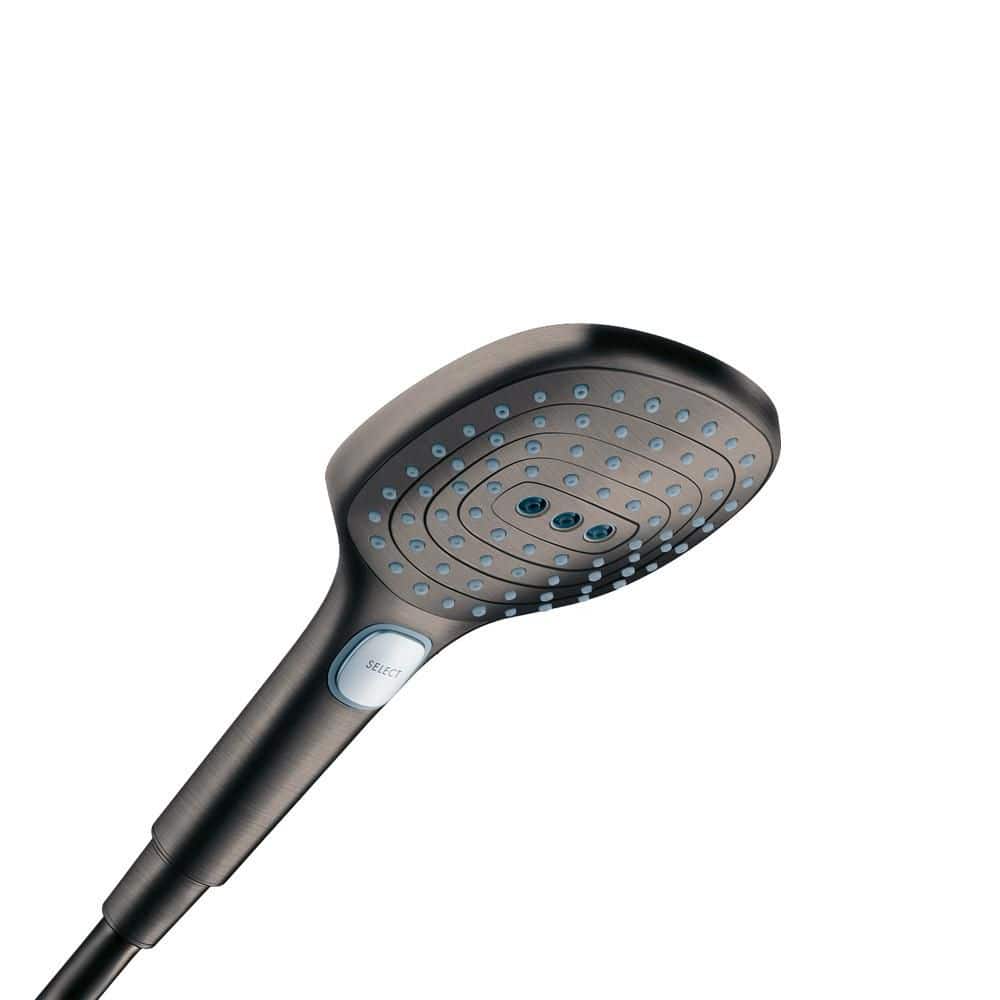 Raindance Select E 3-Spray Wall Mount Handheld Shower Head GPM in Brushed Black Chrome price history on PriceWatchPro
