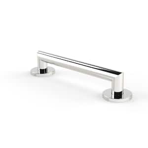 18 in. Modern Straight Grab Bar in Polished Stainless