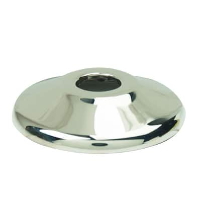 1/2 in. Nominal (5/8 in. O.D.) Shallow Escutcheon for Copper Pipe in Polished Nickel