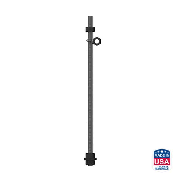 Simpson Strong-Tie 1 in. x 36 in. SSWAB Steel Strong-Wall Anchor Bolt, Un-Peened Compression Nut