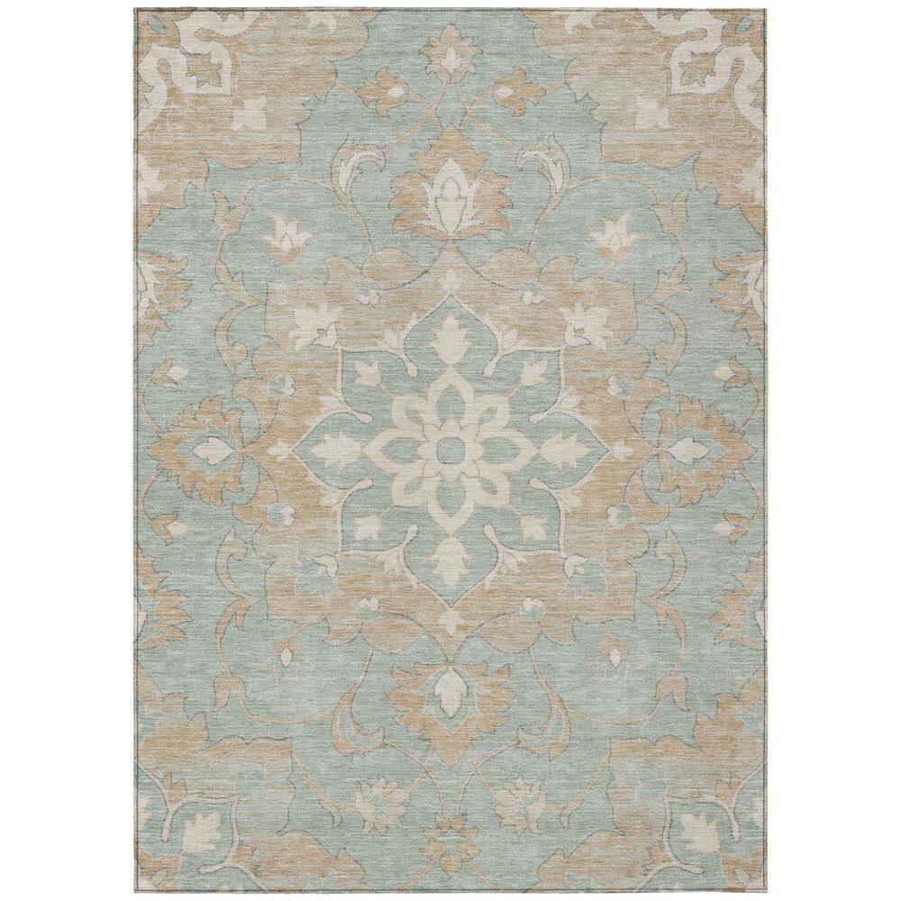 Chantille Machine Washable Indoor/Outdoor Abstract ACN2954 Seafoam 9 ft. x 12 ft. Area Rug price history on PriceWatchPro