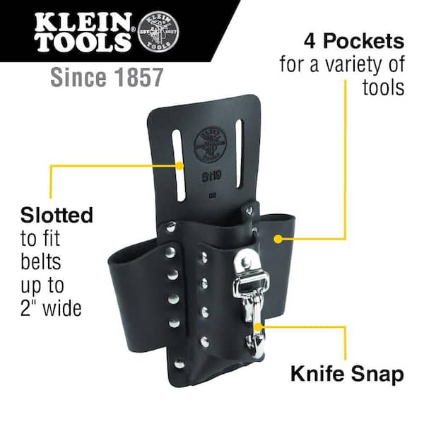 Klein Tools Tradesman Pro 5-1/2 in. 9-Pocket Small Tool Holster in