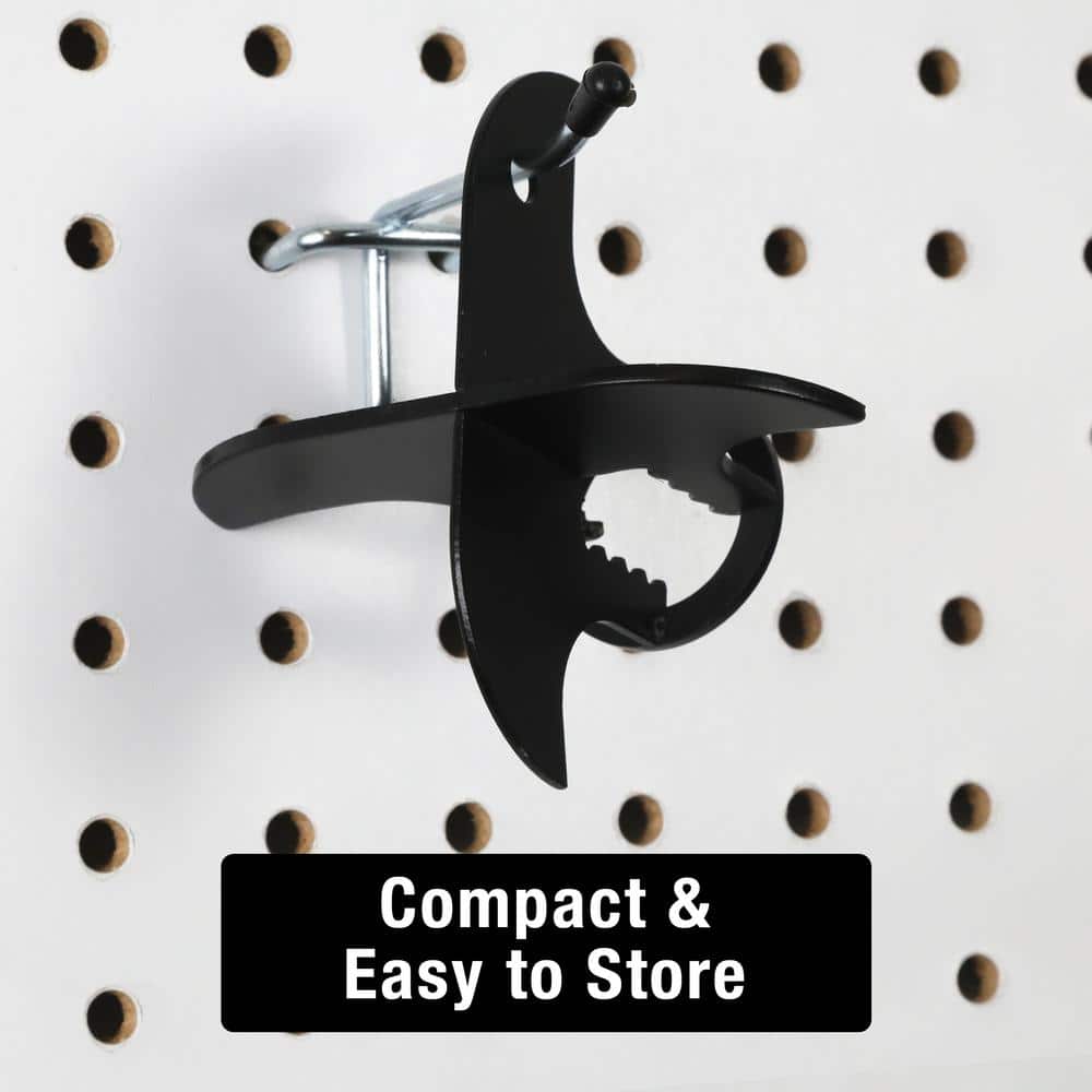 Compact Black Stainless Steel Crack and Crevice Weeding Tool
