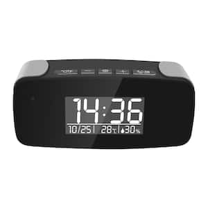 Mini Alarm Clock Hidden Camera with Wi-Fi, Nightvision, and HD Streaming
