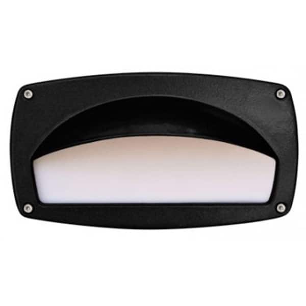 Filament Design Ashler 1-Light Black Outdoor Recessed Step Light