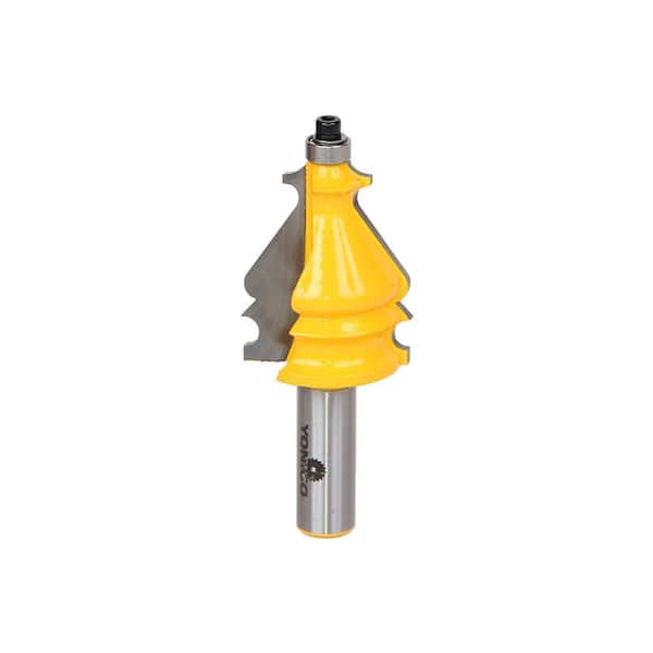 1-3/4 in. L x 1/2 in. Architectural Molding Shank Carbide Tipped Router Bit