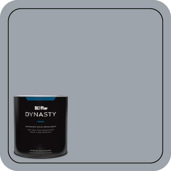 BEHR DYNASTY 1 qt. #MQ5-22 Rainmaster One-Coat Hide Satin Enamel Interior Stain-Blocking Paint & Primer