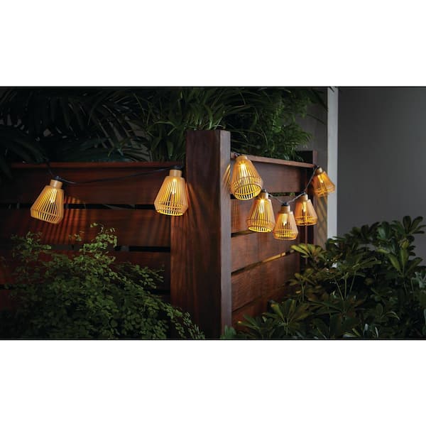 Hampton Bay 10 Heads 11 ft. Outdoor Indoor Plug In LED Lantern