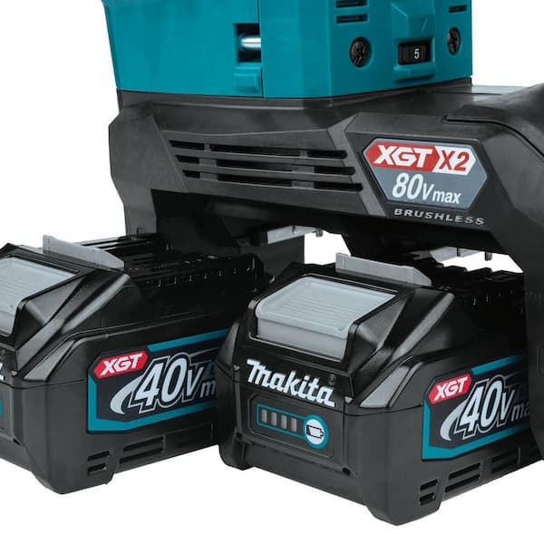 Makita 40V max X2 XGT 80V max Brushless 28 lb. AVT 5.75 in Makita 40V max X2 XGT 80V max Brushless 28 lb. AVT 5.75 in