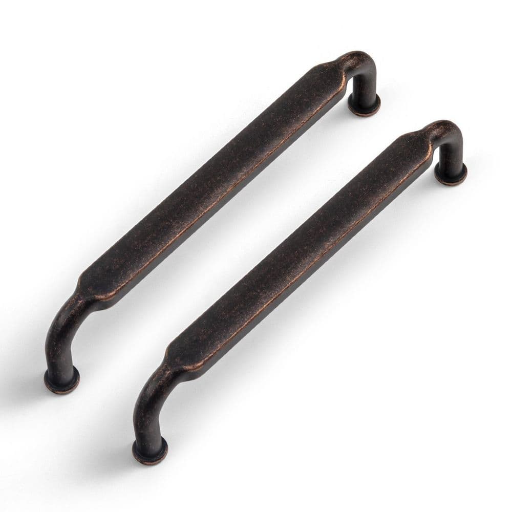 12-Pack Distressed 5 in. (128mm) Vintage Antique Oil Rubbed Bronze Zinc Alloy Cabinet Bar Pulls price history on PriceWatchPro