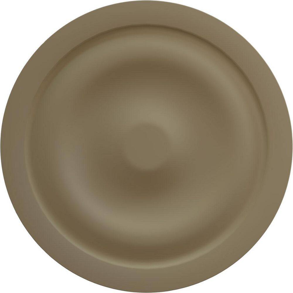 Baile 20" White Primed Round Ceiling Medallion