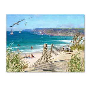 24 in. x 32 in. "Coastal" by The Macneil Studio Printed Canvas Wall Art