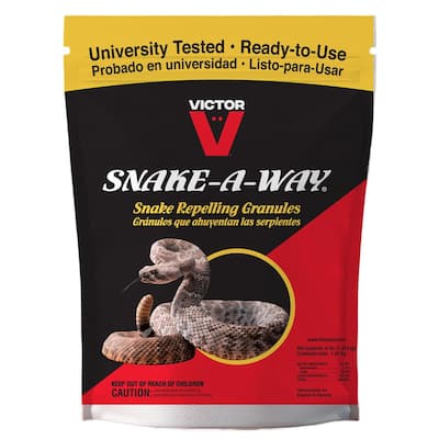 Victor Snake-A-Way 4LB Repellent Granules for Garter & Rattlesnakes