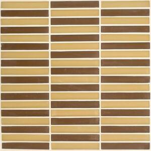 Pallet of Desert 11.687 in. x 11.687 in. 10mm Frosted Glass Mosaic Wall Tile (282.15 sq. ft. / Pallet)