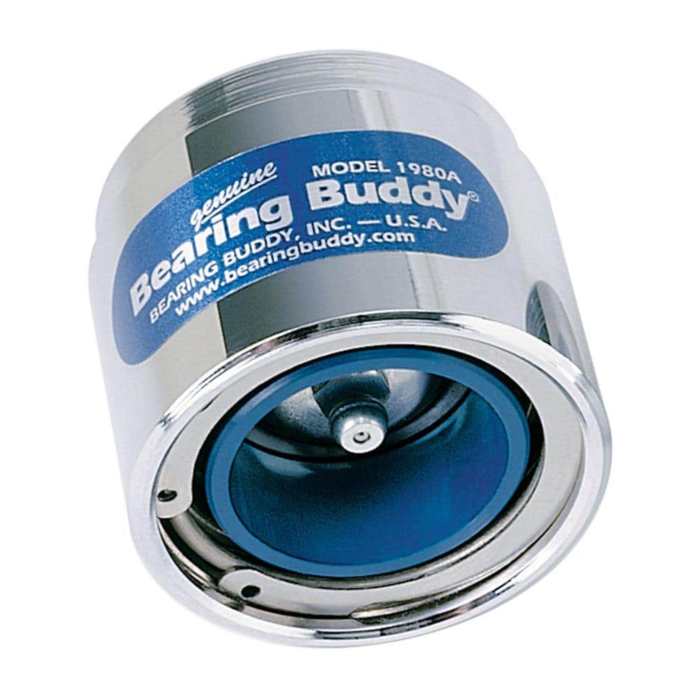 Bearing Buddy 1.980 in. D Wheel Bearing Protector in Chrome with