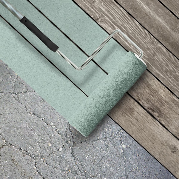 1 gal. #480E-3 Marina Isle Textured Low-Lustre Enamel Interior/Exterior Porch and Patio Anti-Slip Floor Paint