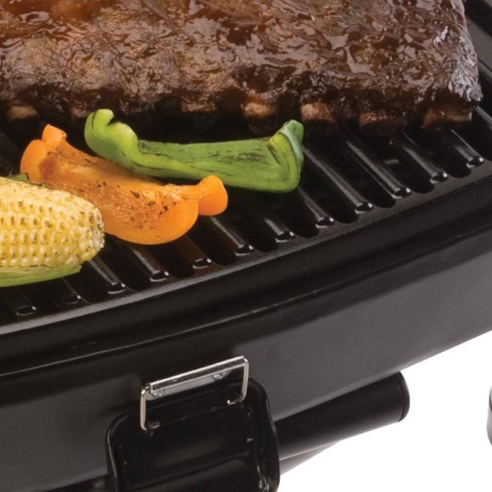 Coleman Red Portable Propane Grill with Wheels