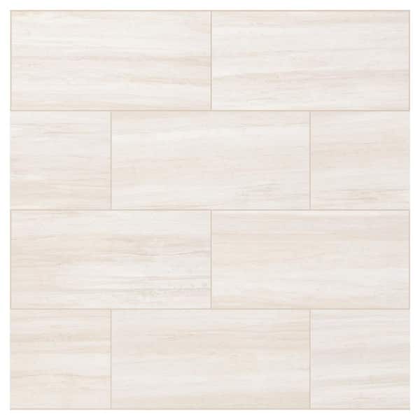Daltile QuicTile Cliff Stone 12 in. x 24 in. Matte Color Body Porcelain Locking Floor Tile (1.92 sq. ft./Each)