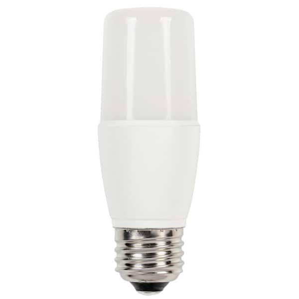 Westinghouse 60W Equivalent Cool Bright (3000K) T7 Medium Base Dimmable LED Light Bulb