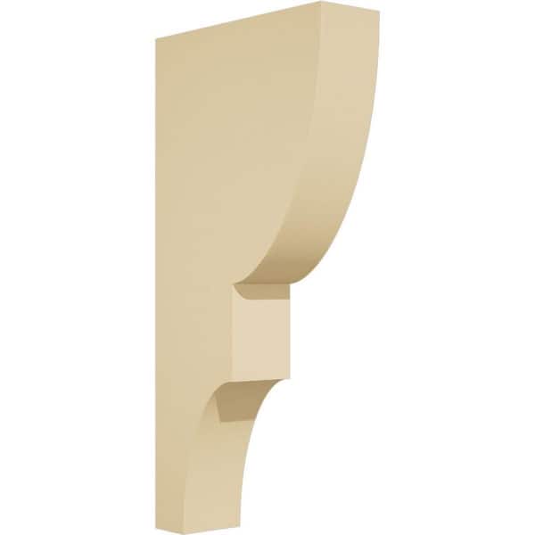 Ekena Millwork Ridgewood 3 1/2 in. x 24 in. x 12 in. Polyurethane Corbel