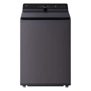 5.3 cu. ft. SMART Top Load Washer in Matte Black with Agitator, Easy Unload and TurboWash3D Technology