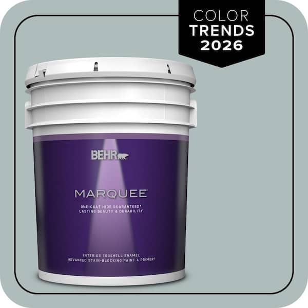 BEHR MARQUEE 5 gal. Home Decorators Collection #HDC-CT-26 Watery One-Coat Hide Eggshell Enamel Interior Paint & Primer